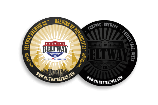 Beltway Brewing Company Coaster Design