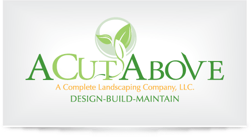 Logo design for A Cut Above Lawn Service
