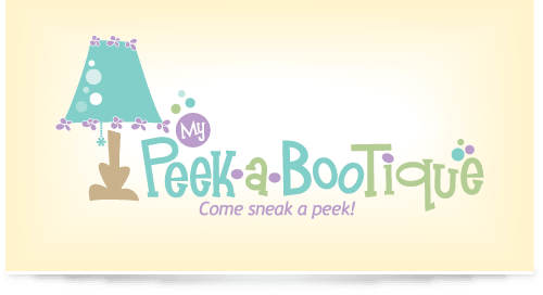 Logo design for Peekabootique Children's Clothing Store