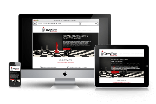 Website Design and Development for GreyFox, LLC