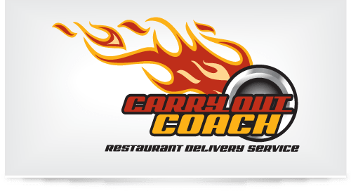 Logo design for Carryout Coach Food Delivery Service