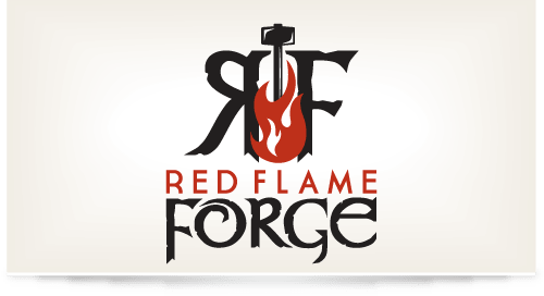 Logo design for Red Flame Forge